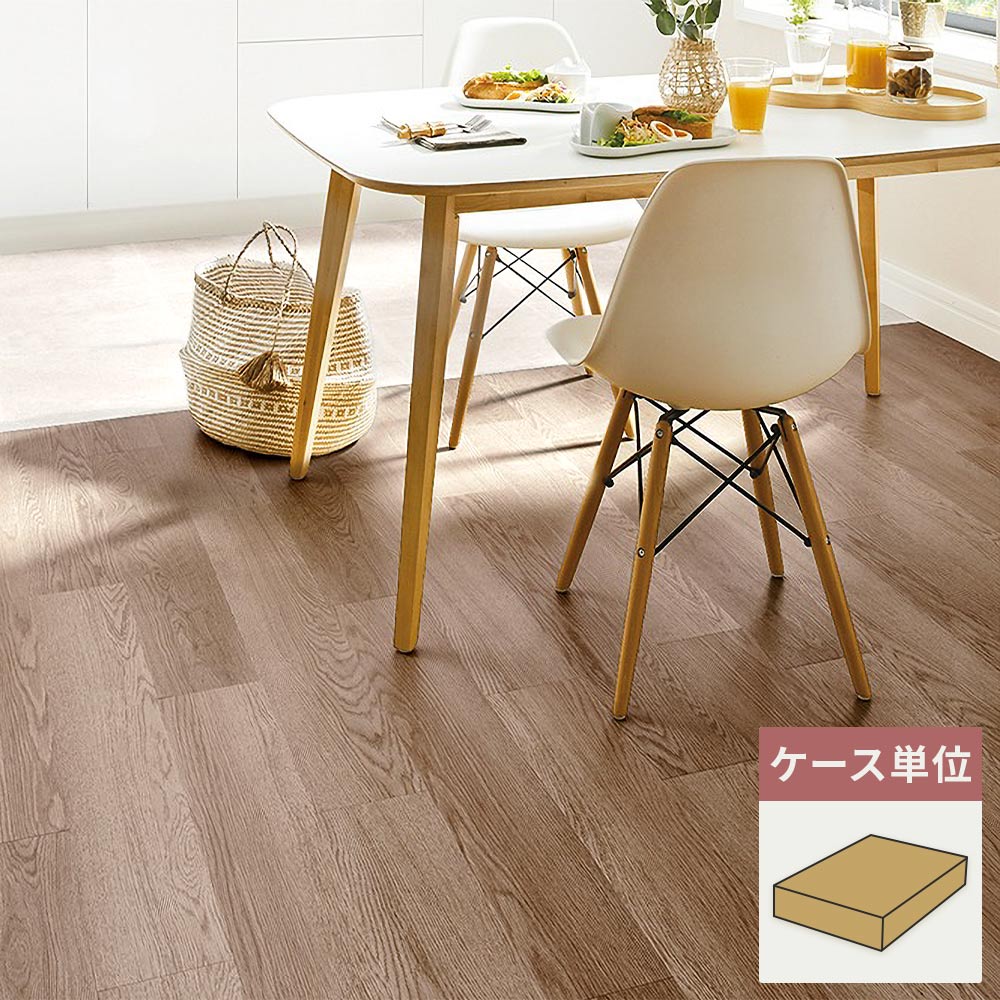 フロアタイル サンゲツ ウッド スピンオーク 【1ケース(24枚入)単位で販売】 WD-2039-W