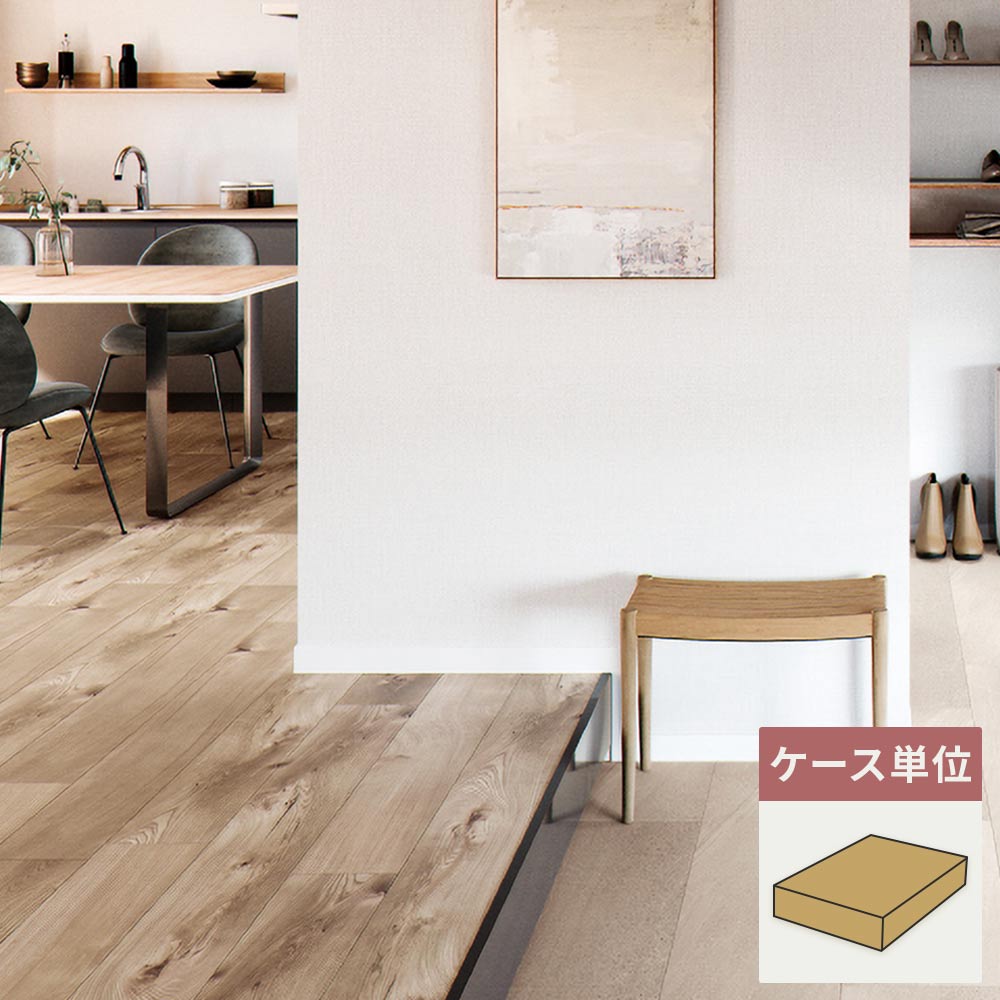 フロアタイル サンゲツ ウッド ガリシアエルム 【1ケース(15枚入)単位で販売】 WD-2050