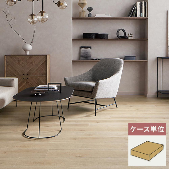 フロアタイル サンゲツ ウッド ドライオーク 【1ケース(15枚入)単位で販売】 WD-2055