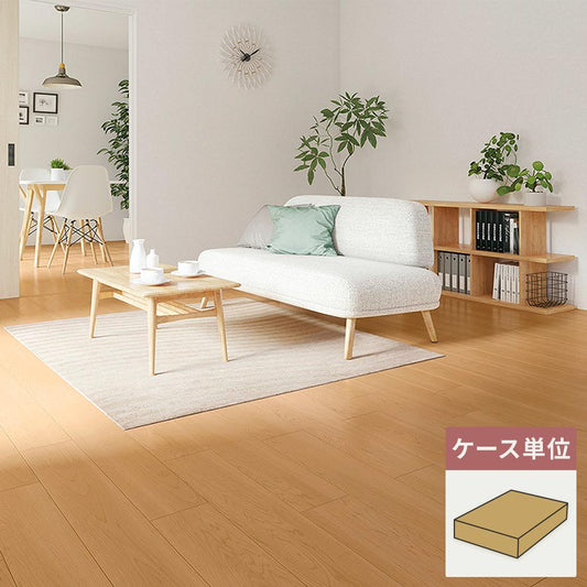 フロアタイル サンゲツ ウッド メイプル 【1ケース(24枚入)単位で販売】 WD-2081