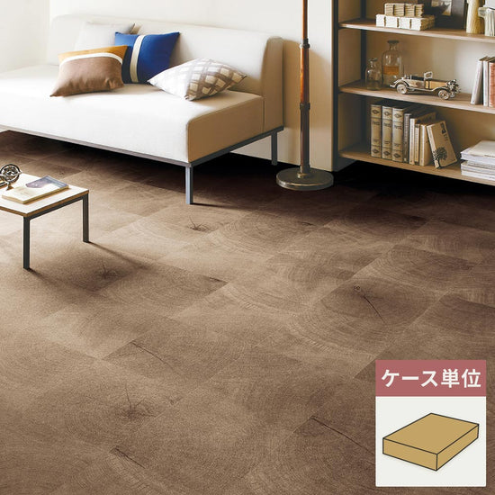 フロアタイル サンゲツ ウッド スタンプウッド 【1ケース(40枚入)単位で販売】 WD-2101