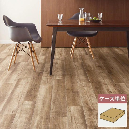 フロアタイル サンゲツ ウッド ハーベストオーク 【1ケース(24枚入)単位で販売】 WD-2129