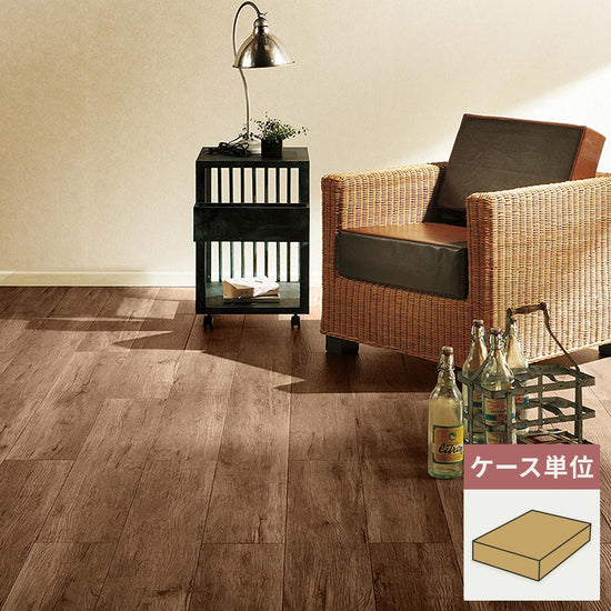 フロアタイル サンゲツ ウッド ビンテージオーク 【1ケース(15枚入)単位で販売】 WD-2136（WD-1118）