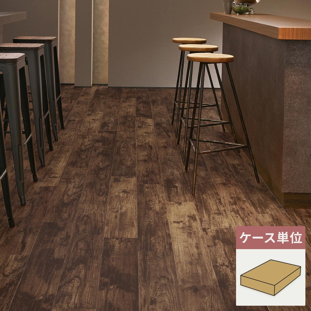 フロアタイル サンゲツ ウッド ラスティックナット 【1ケース(24枚入)単位で販売】 WD-2141