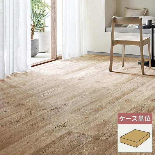 フロアタイル サンゲツ ウッド ナルッシュビルオーク 【1ケース(10枚入)単位で販売】 WD-2146