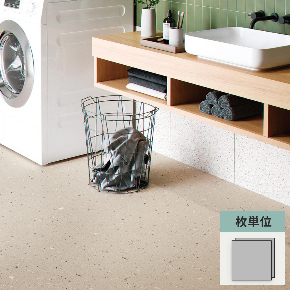 フロアタイル サンゲツ テラゾー シックテラゾー 【1枚単位で販売】 IS-2017