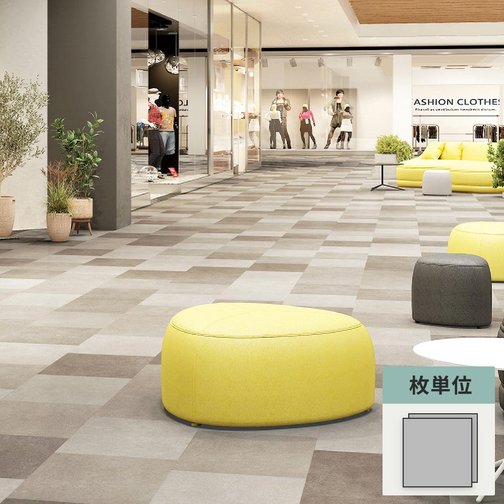 フロアタイル サンゲツ コンクリート アシュートWF 【1枚単位で販売】 KT-2019