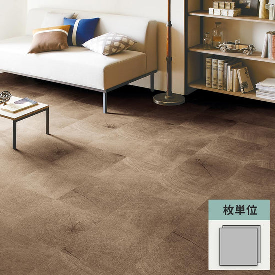 フロアタイル サンゲツ ウッド スタンプウッド 【1枚単位で販売】 WD-2101