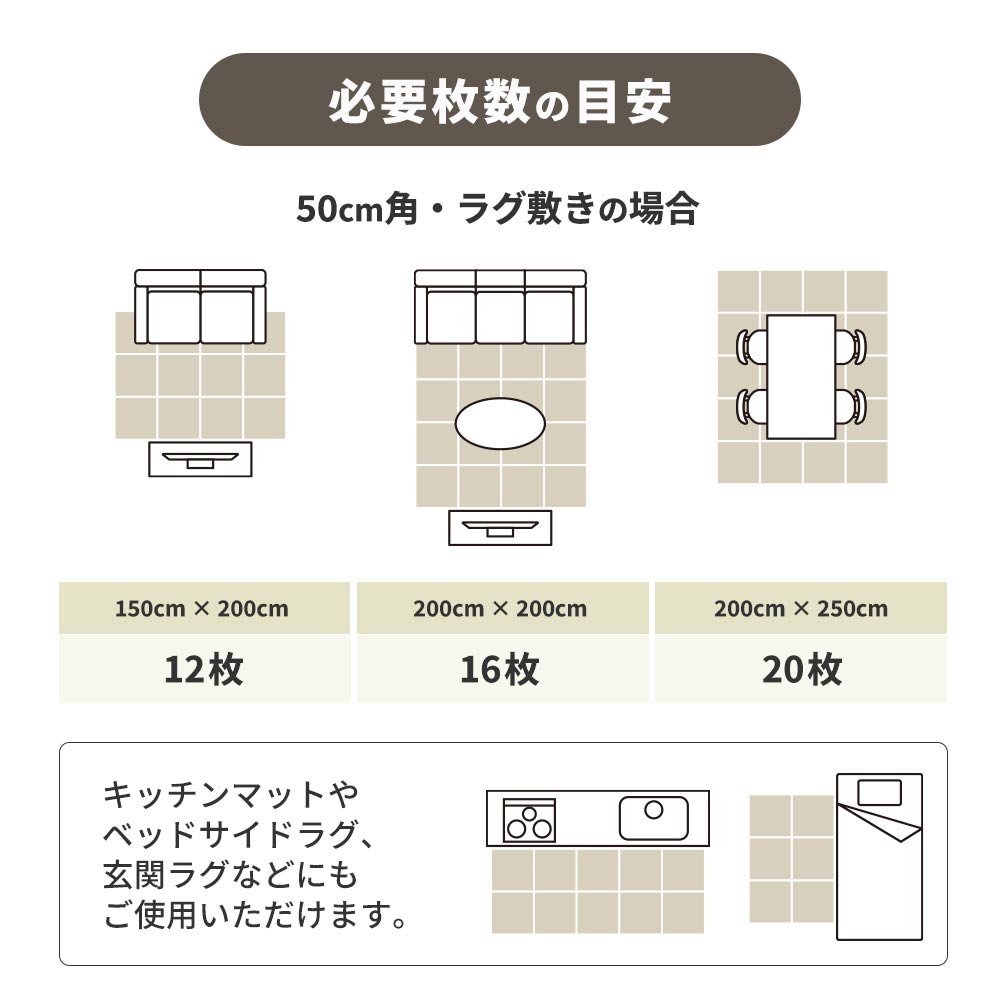 洗えるタイルカーペット 東リ ファブリックフロア スクエア2100 サイザループ 【1ケース(10枚入)単位で販売】 FF2107 シルバー 吸着タイプ 床暖房対応