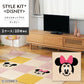 洗えるタイルカーペット サンゲツ  STYLE KIT+ <DISNEY> 【1ケース(10枚入)単位で販売】 KIT-1672 ミニー 吸着タイプ 床暖房対応 消臭
