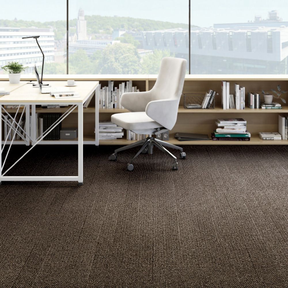 業務用タイルカーペット サンゲツ NT350 NT-3110シリーズ WAFFLE TEXTURE 【1ケース（20枚）単位】 NT-31103 のりなし 中歩行 制電 土足OK オフィス