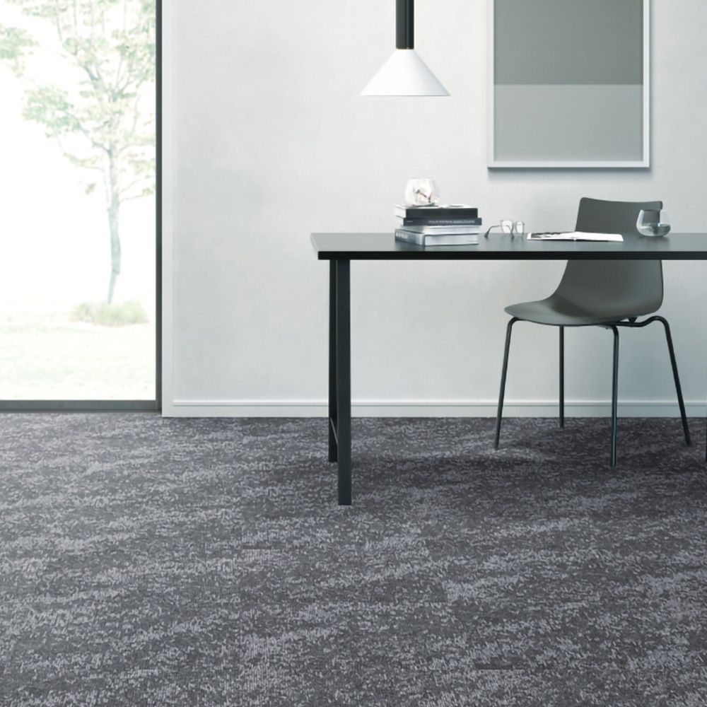 業務用タイルカーペット サンゲツ NT350 NT-3140シリーズ SAN HAZY TILE 【1枚単位】 NT-31401 のりなし 中歩行 制電 土足OK オフィス