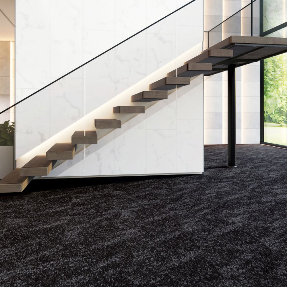 業務用タイルカーペット サンゲツ NT350 NT-3140シリーズ SAN HAZY TILE 【1ケース（20枚）単位】 NT-31402 のりなし 中歩行 制電 土足OK オフィス