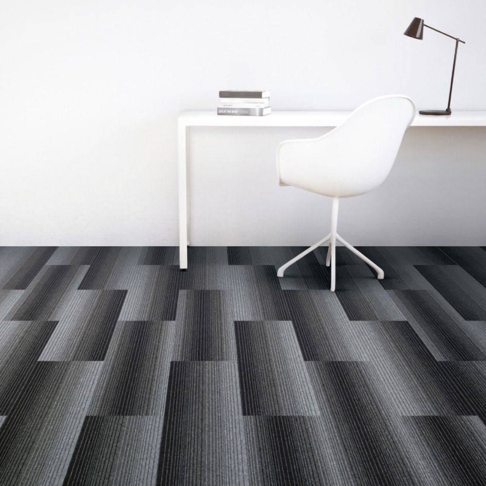 業務用タイルカーペット サンゲツ NT350 NT-3160シリーズ GRADATION PLANK 【1枚単位】 NT-31601 のりなし 中歩行 制電 土足OK オフィス