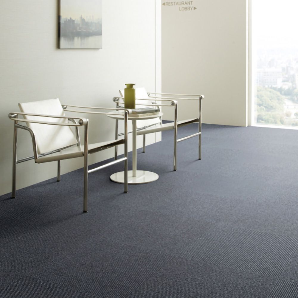 業務用タイルカーペット サンゲツ NT350 NT-350Sシリーズ LINE 【1ケース（20枚）単位】 NT-331S のり付き 中歩行 制電 土足OK オフィス