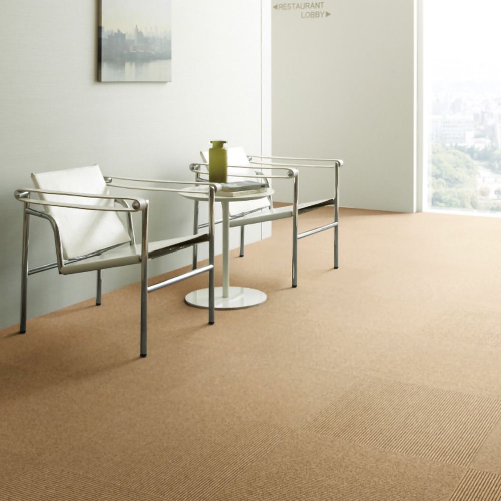 業務用タイルカーペット サンゲツ NT350 NT-350Sシリーズ LINE 【同色2枚単位】 NT-332S のり付き 中歩行 制電 土足OK オフィス