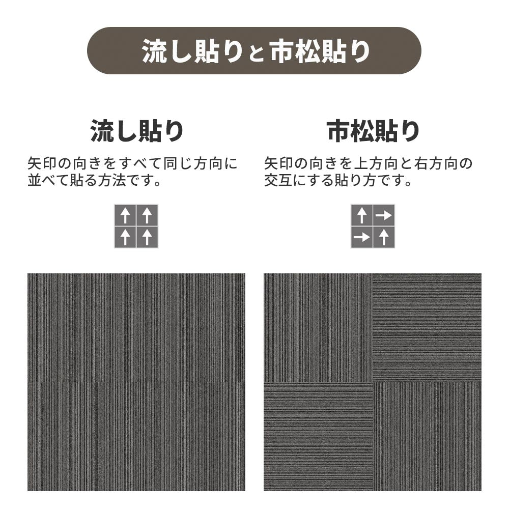 業務用タイルカーペット サンゲツ NT350 NT-350Sシリーズ VALUE LINE 【同色2枚単位】 NT-303S のり付き 中歩行 制電 土足OK オフィス
