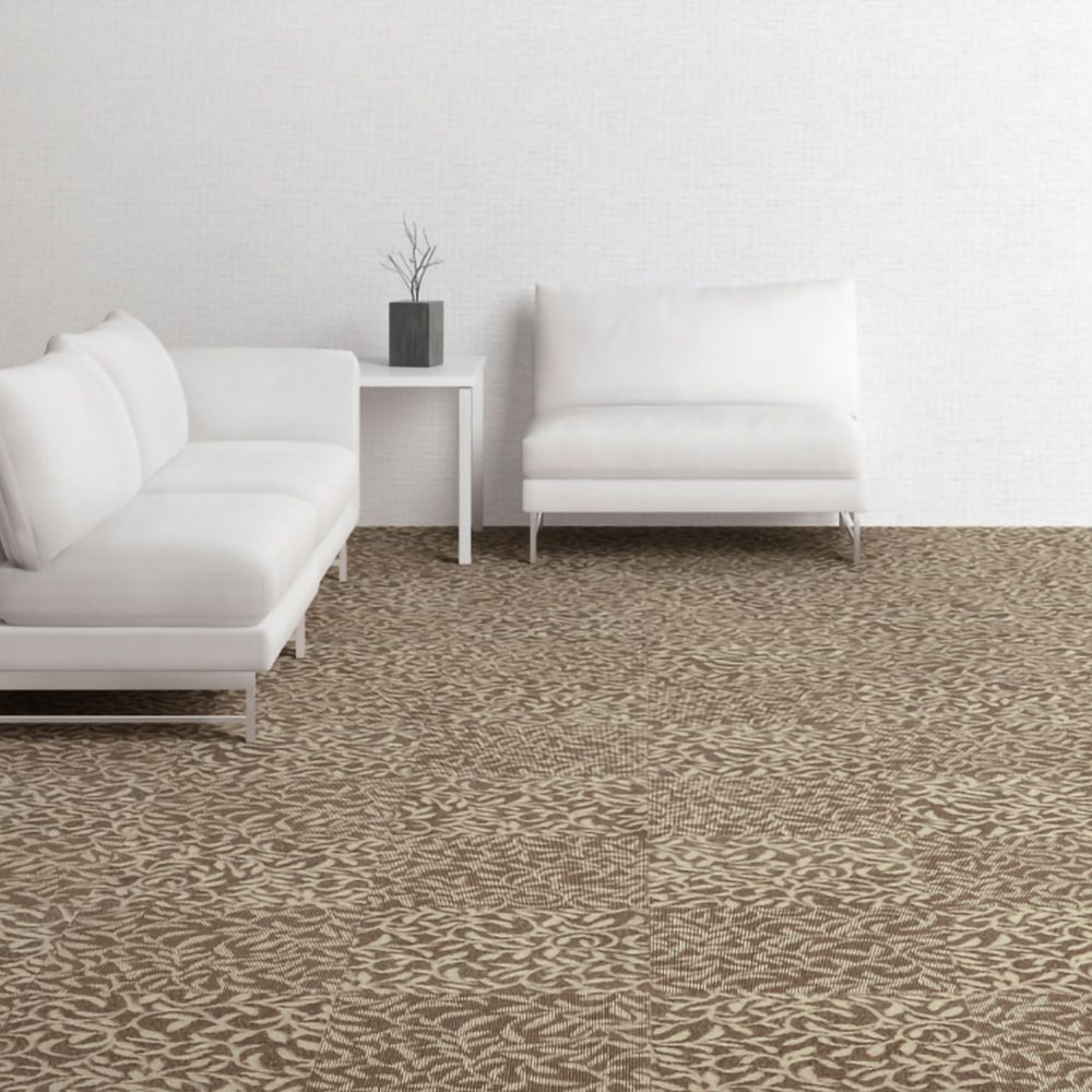 業務用タイルカーペット サンゲツ NT350 NT-490シリーズ PLANTER 【1ケース（20枚）単位】 NT-496 のりなし 中歩行 制電 土足OK オフィス