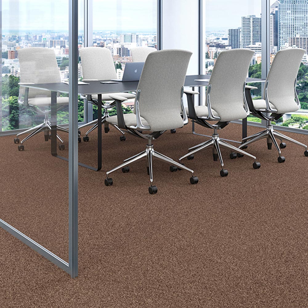 業務用タイルカーペット サンゲツ NT700 NT-700S F-ecoシリーズ NT700 S 【1ケース（20枚）単位】 N-70077S のり付き 重歩行 制電 土足OK オフィス