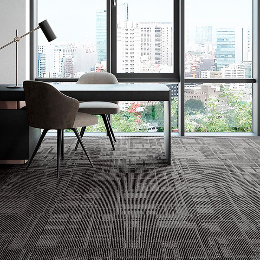 業務用タイルカーペット サンゲツ NT700 NTH-7010 F-ecoシリーズ DAY’SCAPE / SHADOW CONTRAST F シャドウコントラスト F 【1ケース（20枚）単位】 NTH-70104 のりなし 重歩行 制電 土足OK オフィス