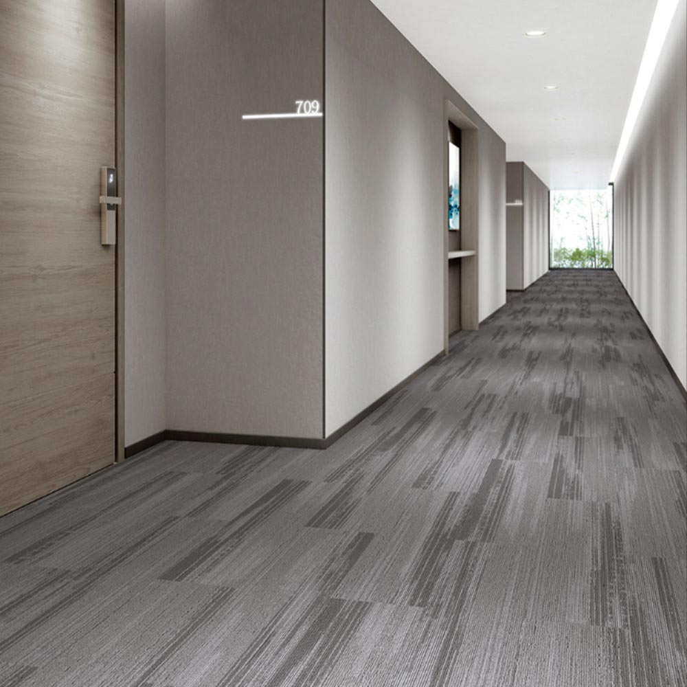 業務用タイルカーペット サンゲツ NT700 NTH-7020 F-ecoシリーズ WOODY PLANK F ウッディプランク F 【1枚単位】 NTH-70201 のりなし 重歩行 制電 土足OK オフィス