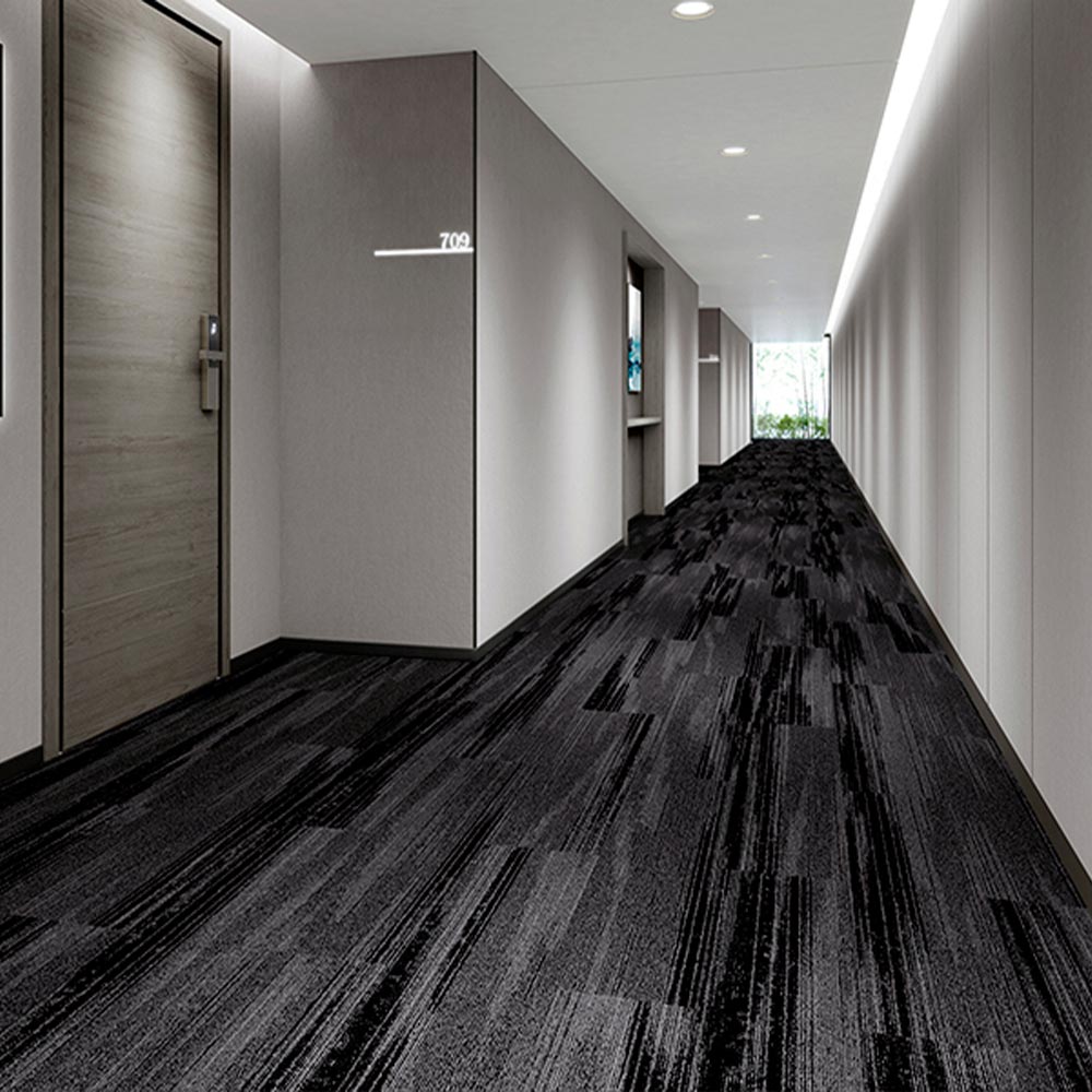 業務用タイルカーペット サンゲツ NT700 NTH-7020 F-ecoシリーズ WOODY PLANK F ウッディプランク F 【1枚単位】 NTH-70205 のりなし 重歩行 制電 土足OK オフィス