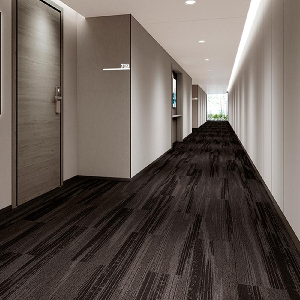 業務用タイルカーペット サンゲツ NT700 NTH-7020 F-ecoシリーズ WOODY PLANK F ウッディプランク F 【1枚単位】 NTH-70206 のりなし 重歩行 制電 土足OK オフィス