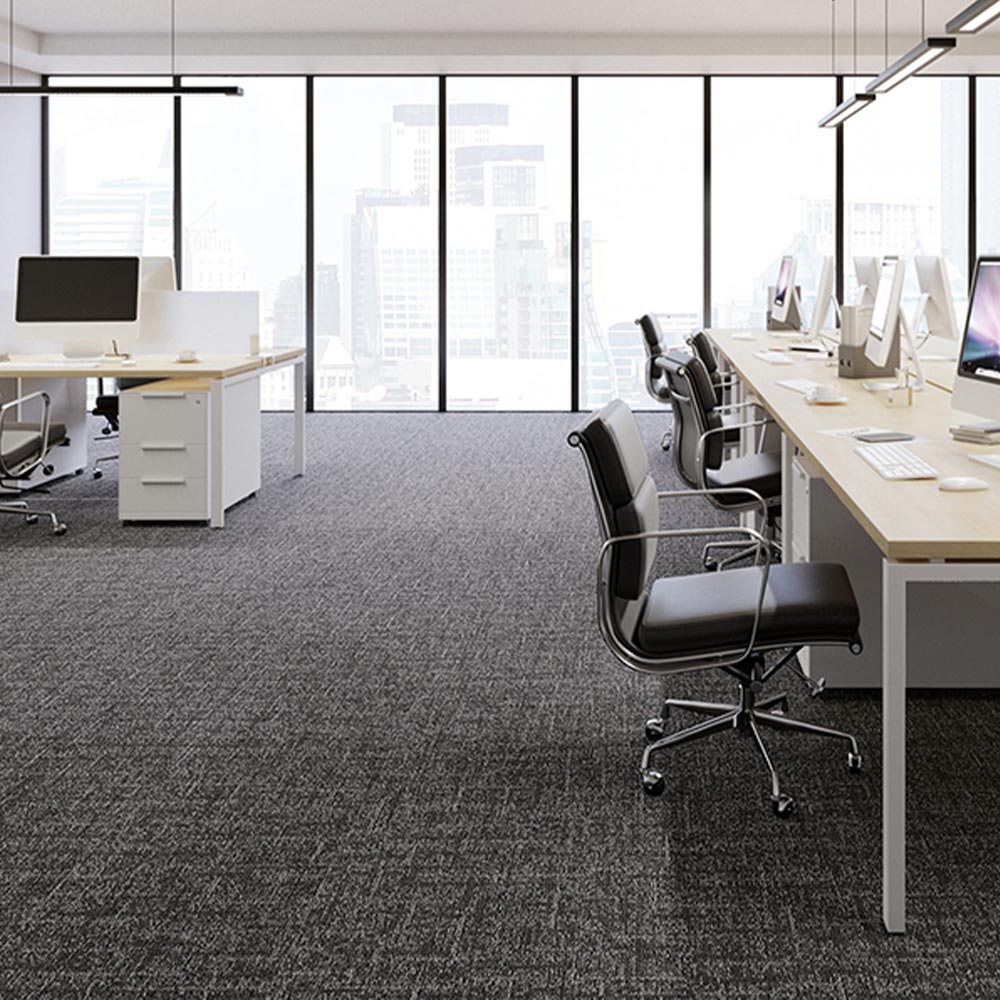 業務用タイルカーペット サンゲツ NT700 NTH-7060 D-ecoシリーズ DUNGAREE LAYERD D ダンガリー・レイヤード D 【1枚単位】 NTH-70602 のりなし 重歩行 制電 土足OK オフィス