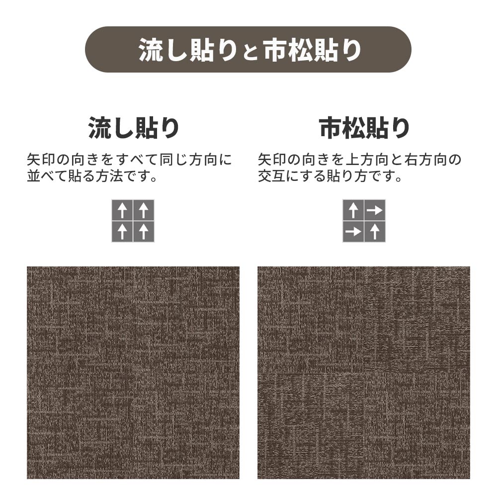 業務用タイルカーペット サンゲツ NT700 NTH-7060 D-ecoシリーズ DUNGAREE LAYERD D ダンガリー・レイヤード D 【1枚単位】 NTH-70604 のりなし 重歩行 制電 土足OK オフィス