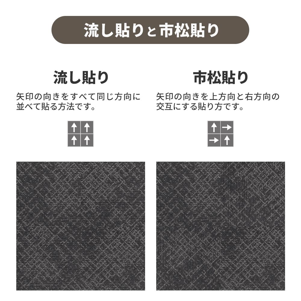 業務用タイルカーペット サンゲツ NT700 NTH-7150 D-ecoシリーズ DUNGAREE SLANT D ダンガリー・スラント D 【1枚単位】 NTH-71501 のりなし 重歩行 制電 土足OK オフィス