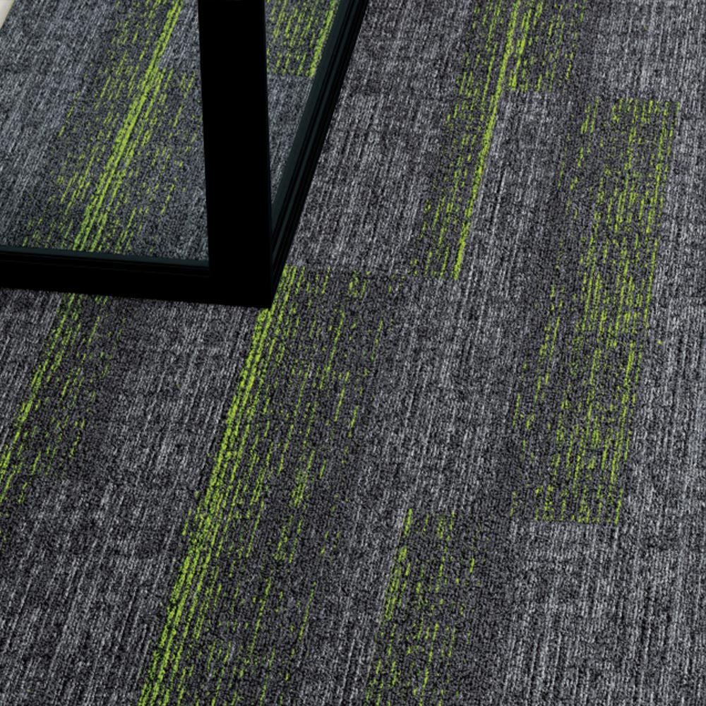 業務用タイルカーペット サンゲツ NT700 NTH-8100 シリーズ CHAMBRAY ACCENT PLANK Ⅱ シャンブレー・アクセントプランクⅡ 【1ケース（16枚）単位】 NTH-81004 のりなし 重歩行 制電 土足OK オフィス