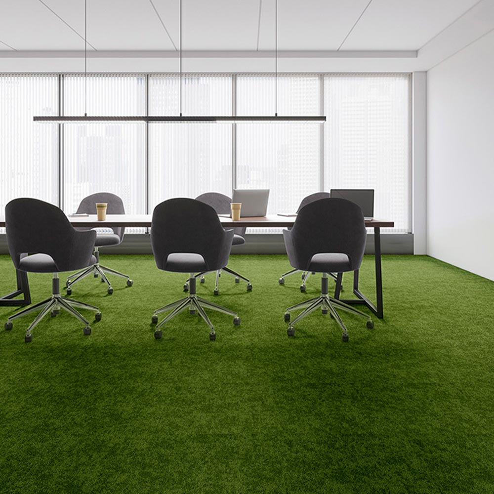 業務用タイルカーペット サンゲツ NT700 NTH-820 F-ecoシリーズ GRORASS GRASS F グローラス・グラス F 【1枚単位】 NTH-82012 のりなし 重歩行 制電 土足OK オフィス