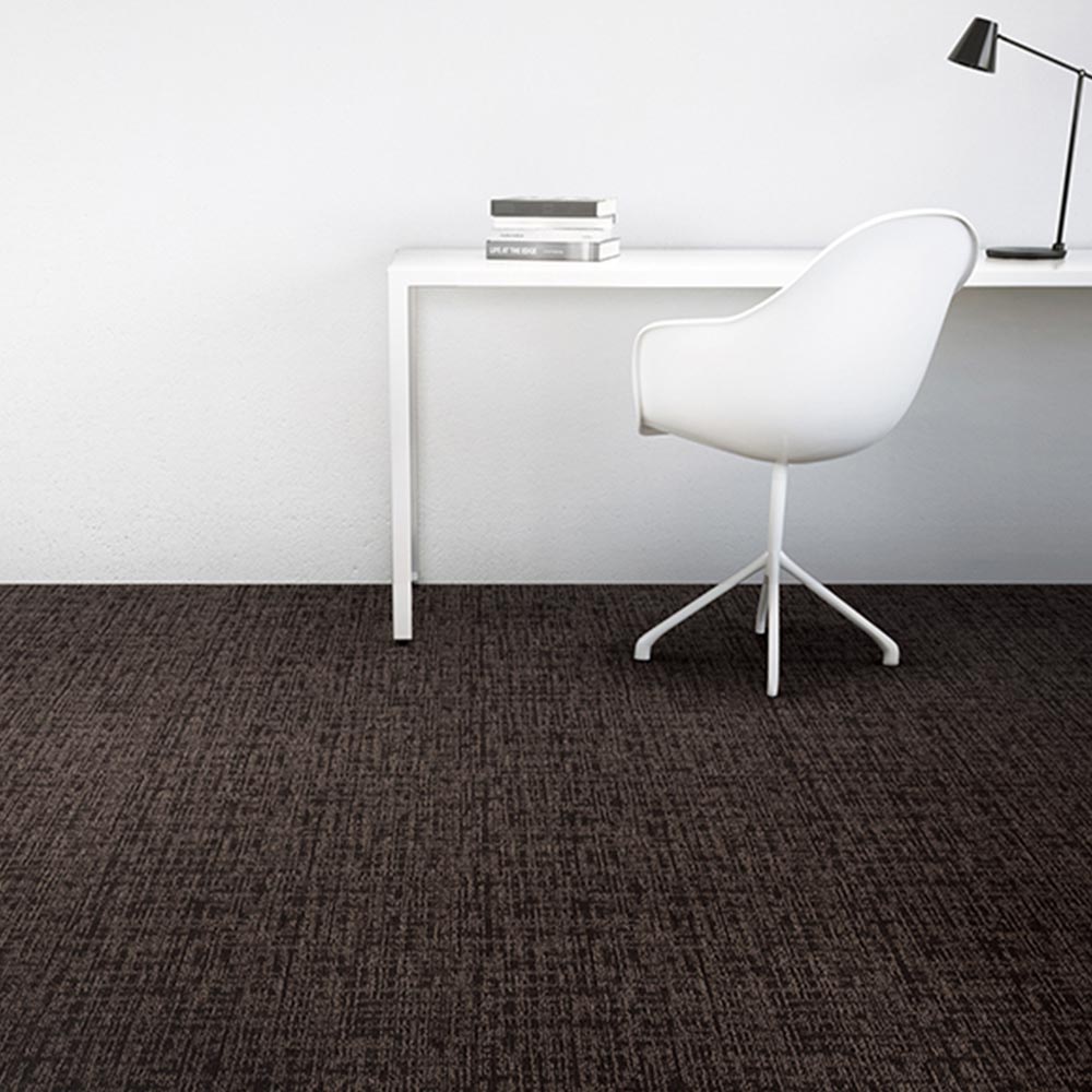 業務用タイルカーペット サンゲツ NT700 NTH-840シリーズ CHAMBRAY SQUARE シャンブレー・スクエア 【1枚単位】 NTH-84011 のりなし 重歩行 制電 土足OK オフィス