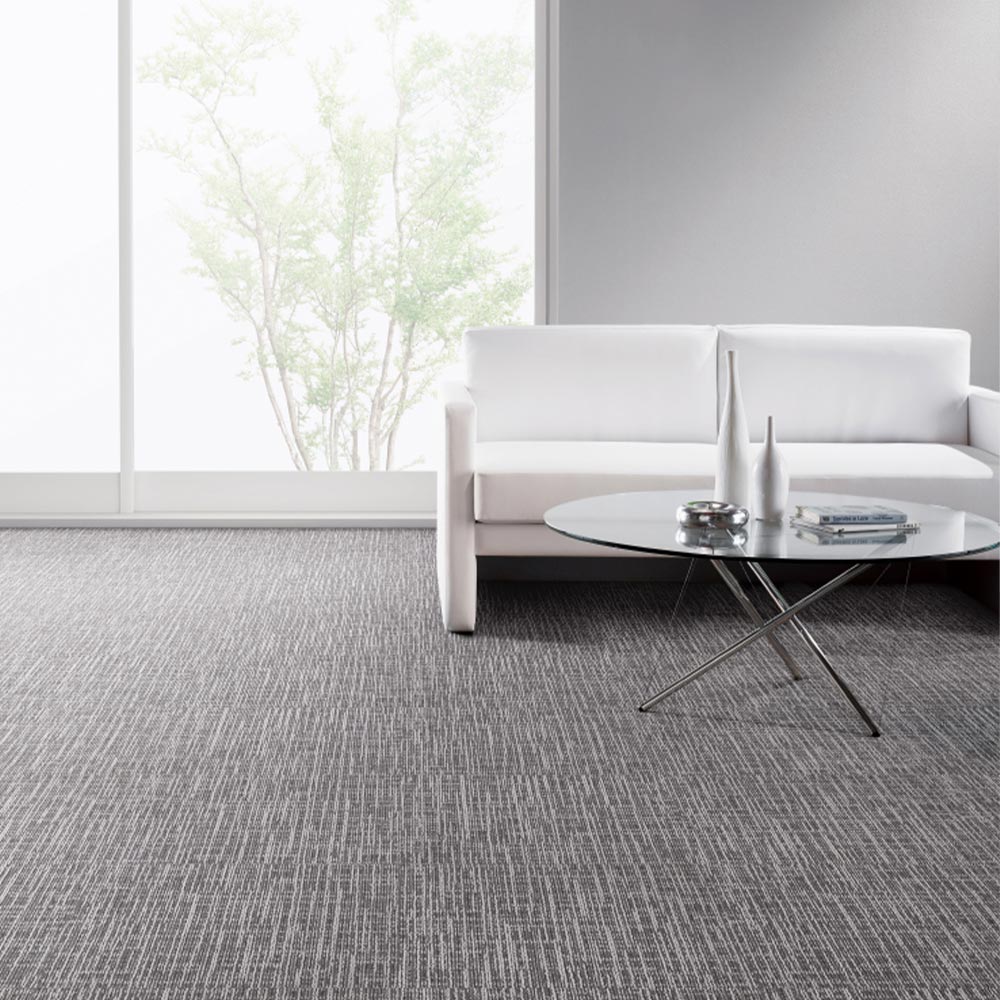 業務用タイルカーペット サンゲツ NT700 NTH-870 F-ecoシリーズ WOVEN F ウーブン F 【1ケース（20枚）単位】 NTH-87010 のりなし 重歩行 制電 土足OK オフィス