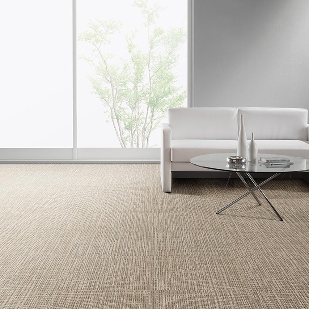 業務用タイルカーペット サンゲツ NT700 NTH-870 F-ecoシリーズ WOVEN F ウーブン F 【1ケース（20枚）単位】 NTH-87011 のりなし 重歩行 制電 土足OK オフィス