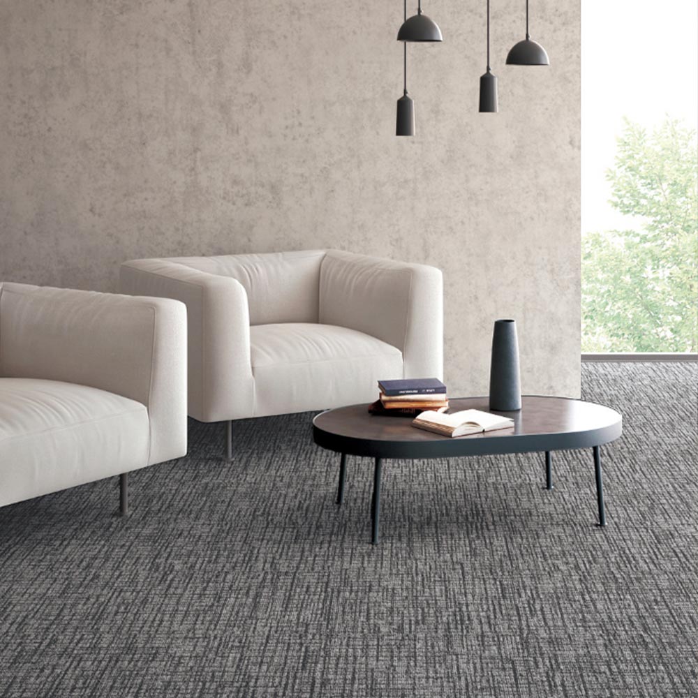 業務用タイルカーペット サンゲツ NT700 NTH-870 F-ecoシリーズ WOVEN F ウーブン F 【1ケース（20枚）単位】 NTH-873 のりなし 重歩行 制電 土足OK オフィス