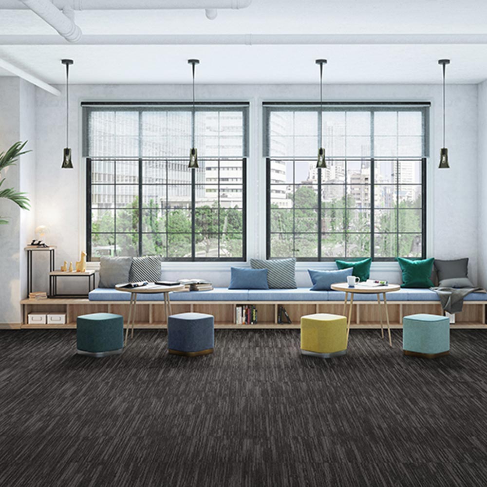 業務用タイルカーペット サンゲツ NT700 NTH-880 F-ecoシリーズ MISTY F ミスティ F 【1ケース（20枚）単位】 NTH-885 のりなし 重歩行 制電 土足OK オフィス