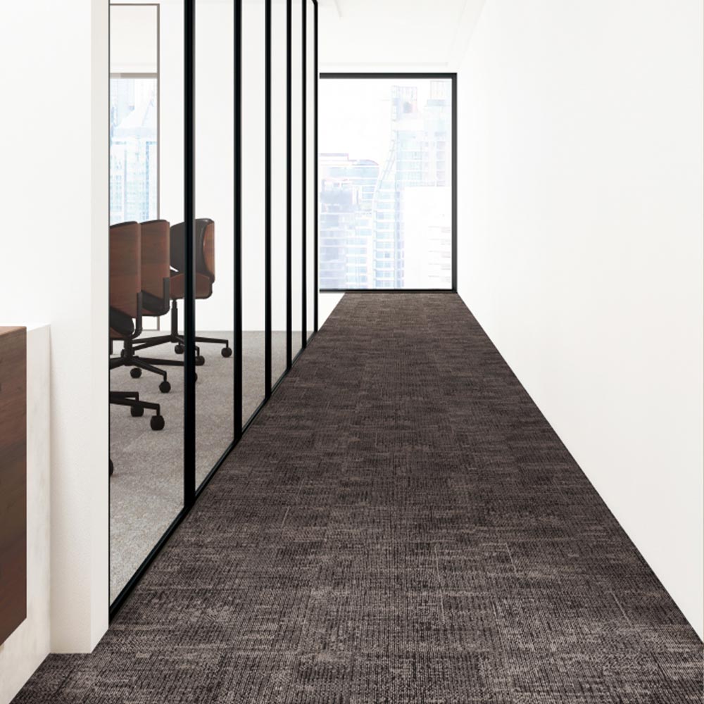 業務用タイルカーペット サンゲツ NT700 NTP-7100 D-ecoシリーズ SHAPE PLAIN D シェイププレーン D 【1ケース（20枚）単位】 NTP-71005 のりなし 重歩行 制電 土足OK オフィス