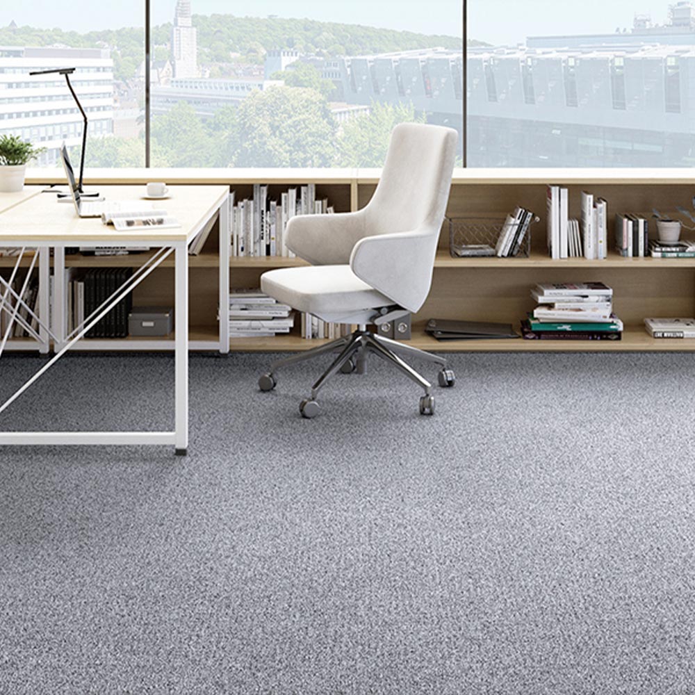 業務用タイルカーペット サンゲツ NT700 NTP-7110 D-ecoシリーズ MIX PLAIN D ミックスプレーン D 【1ケース（20枚）単位】 NTP-71101 のりなし 重歩行 制電 土足OK オフィス