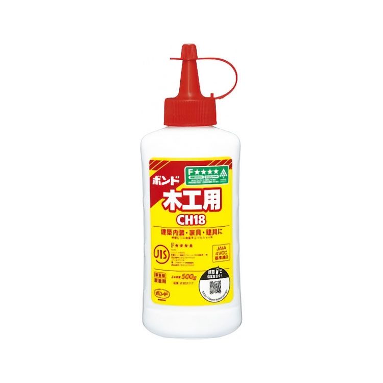 ボンド 接着剤CH18(木工用)コニシ500g(約2平米分)(品番K:83-7012)