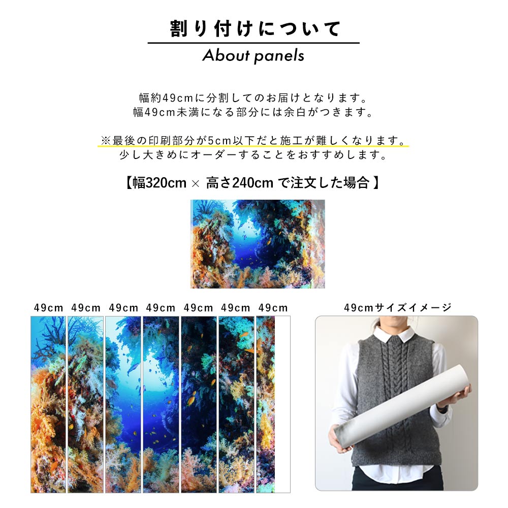 壁紙の割付について