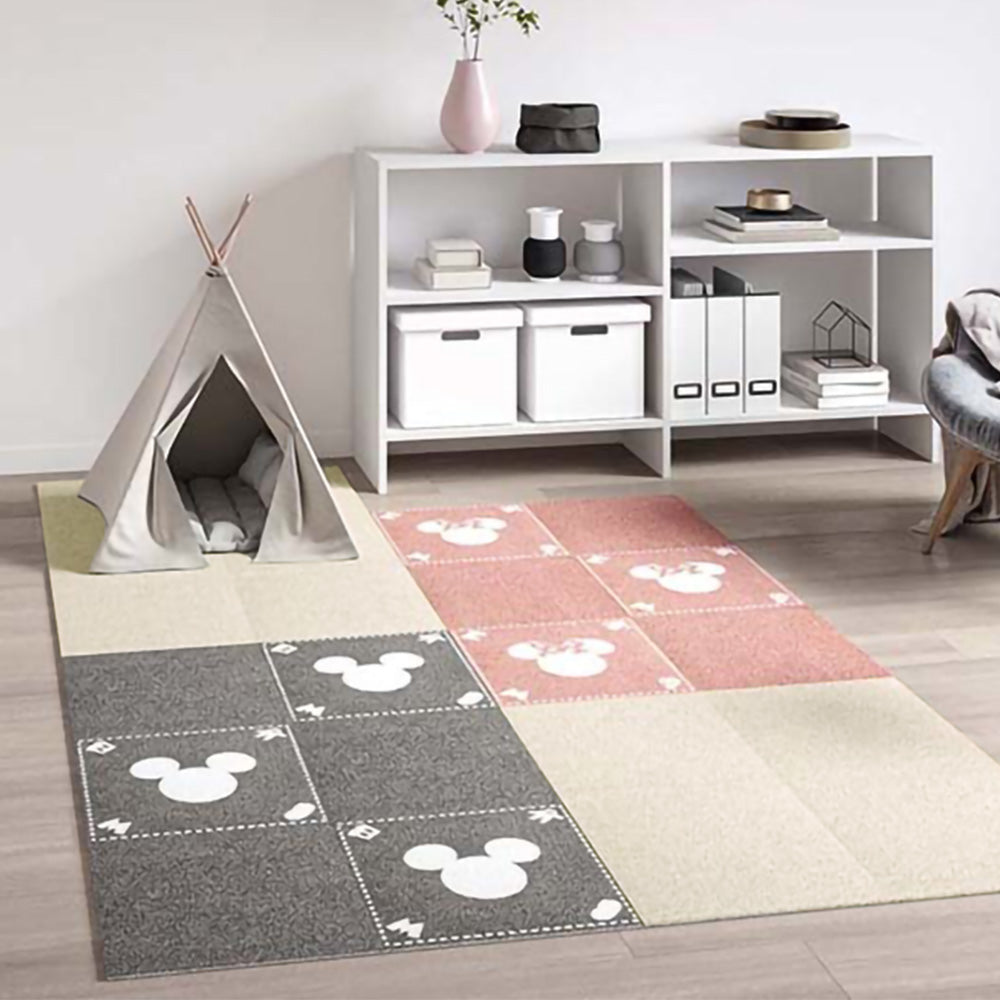 洗えるタイルカーペット サンゲツ  STYLE KIT+ CUT 【1枚単位で販売】 KIT-1636 ペッパー 吸着タイプ 床暖房対応 消臭