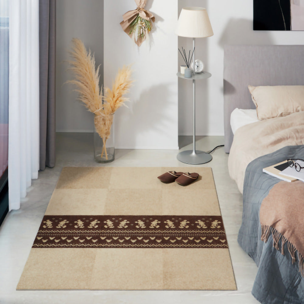 洗えるタイルカーペット サンゲツ  STYLE KIT+ <DISNEY> 【1枚単位で販売】 KIT-1678  吸着タイプ 床暖房対応 消臭