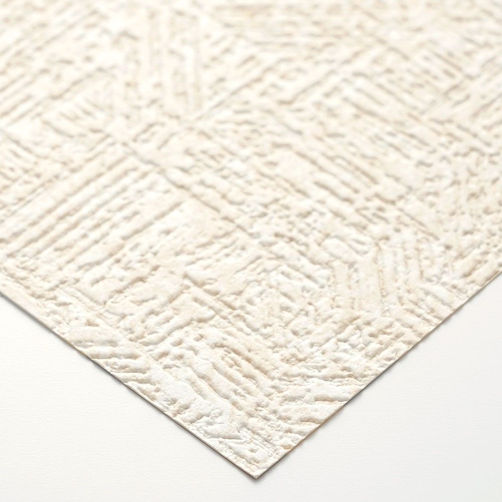 生のり付き【30mパック】お買い得 国産壁紙 クロス / リリカラ / アイボリー LB-9507