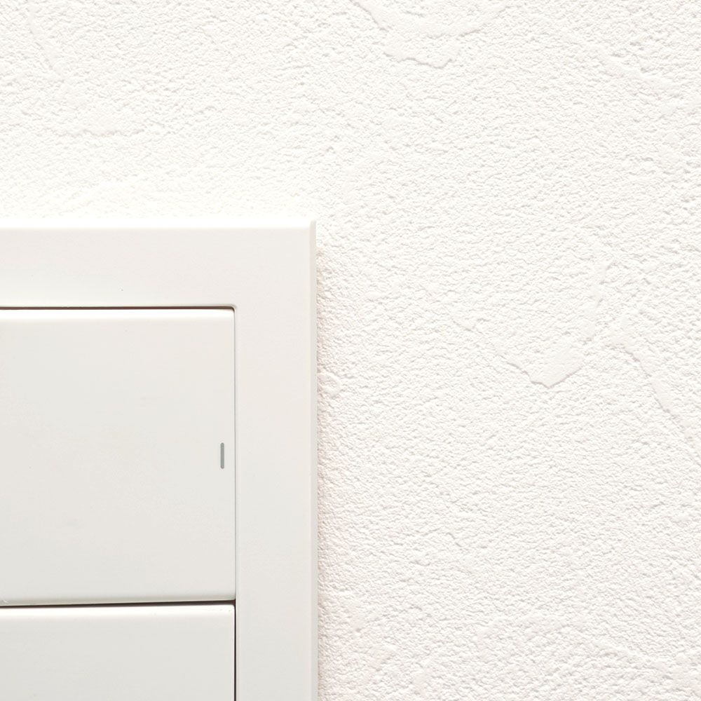 生のり付き【10m+施工道具セット】お買い得 国産壁紙 クロス / リリカラ / 白の塗り壁調 LB-9510