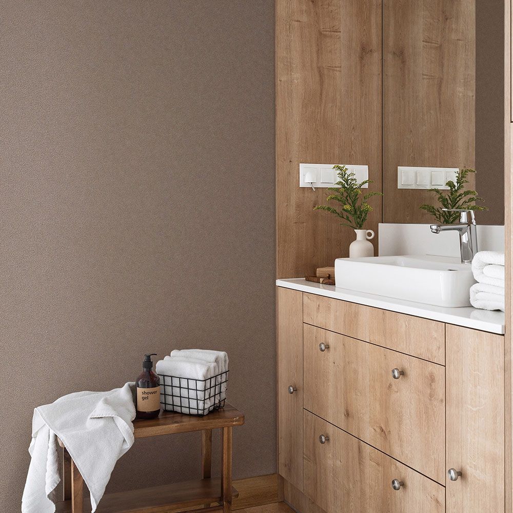 のりなし【1m単位切り売り】お買い得 国産壁紙 クロス / リリカラ / ブラウン・グレージュ LB-9577