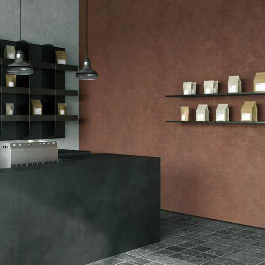 LL-6011 壁紙 のり付き クロス / リリカラ / ライト オレンジの無地【30m+施工道具セット】