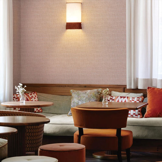 LL-6013 壁紙 のり付き クロス / リリカラ / ライト ブラウンの無地【30mパック】