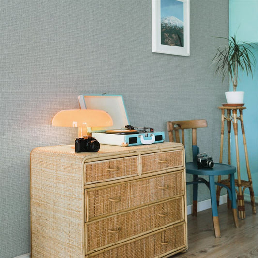 LL-6014 壁紙 のり付き クロス / リリカラ / ライト グリーンの無地【30m+施工道具セット】