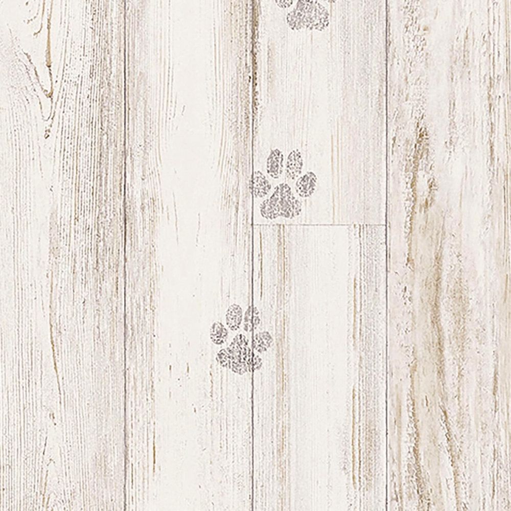 LL-6094 壁紙 のりなし クロス / リリカラ / ライト ホワイト木目【1m単位切り売り】